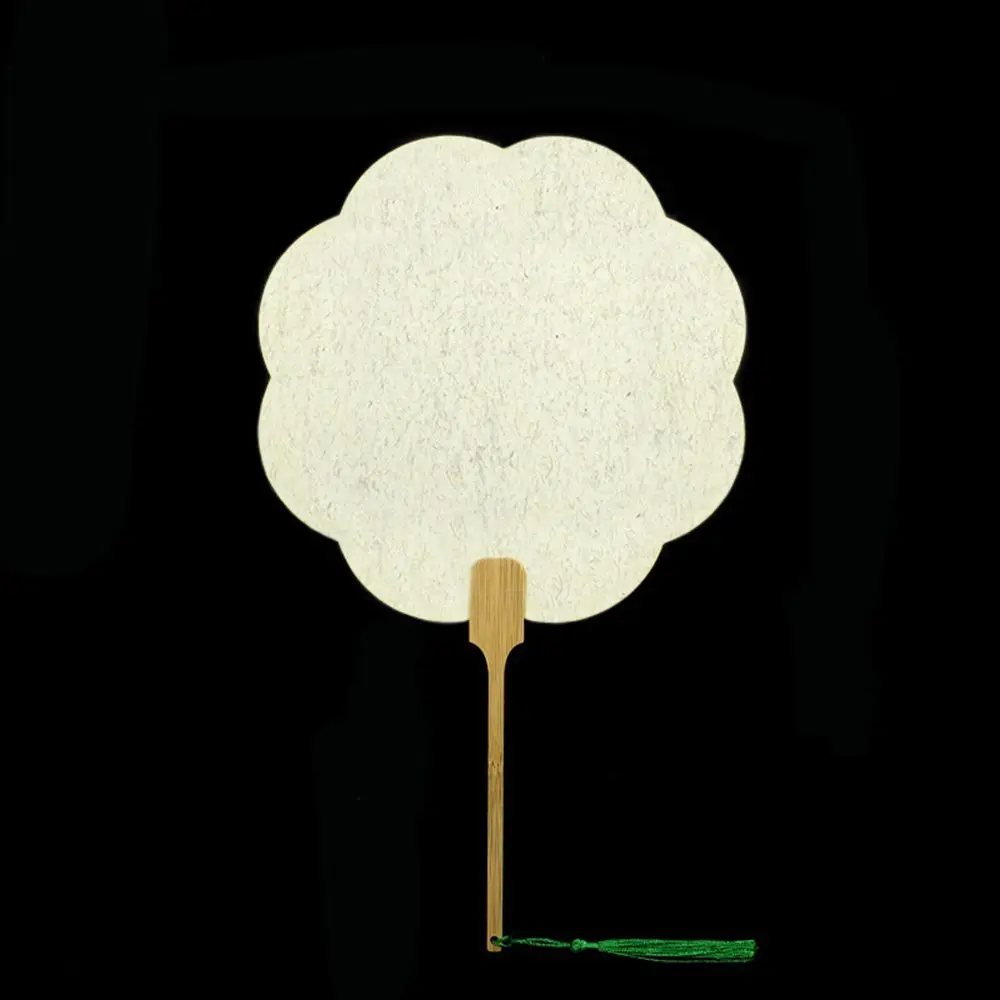 Antiquity White Craftsmanship Art DIY Decorative Fans Summer Group Fan Home Decoration Desk Ornaments Hand Fan