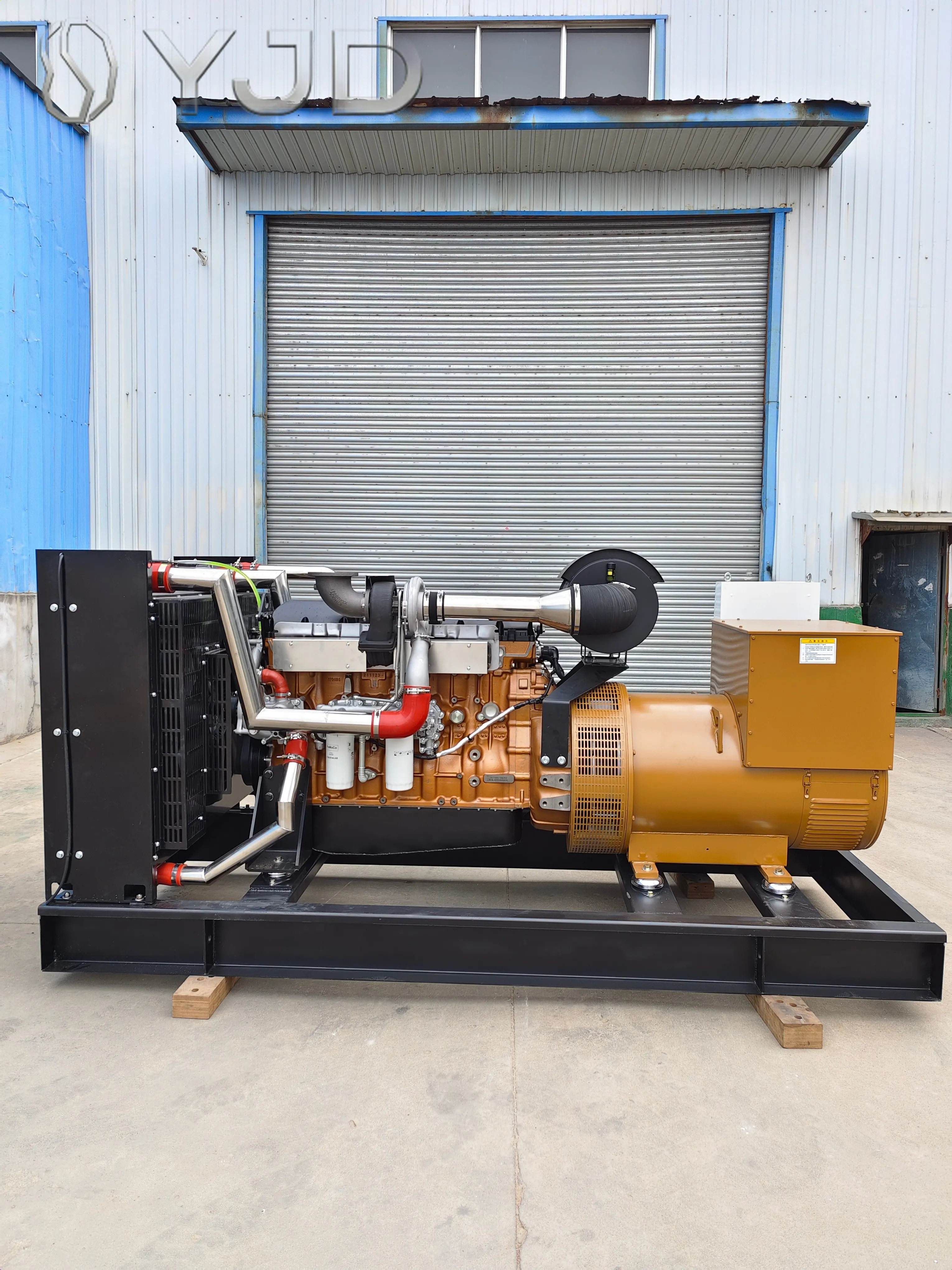 Open Frame Water Cooled Diesel Generator 400kVA 500kVA 600kVA 50Hz 60Hz for Mining Farm Backup Power