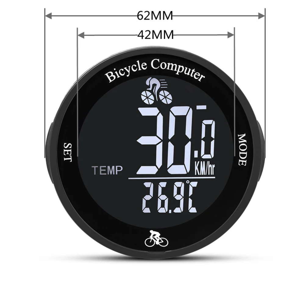 Bicycle Speed Meter with Advanced Smart Code Technology and Waterproof Features for Accurate Cycling Data Monitoring