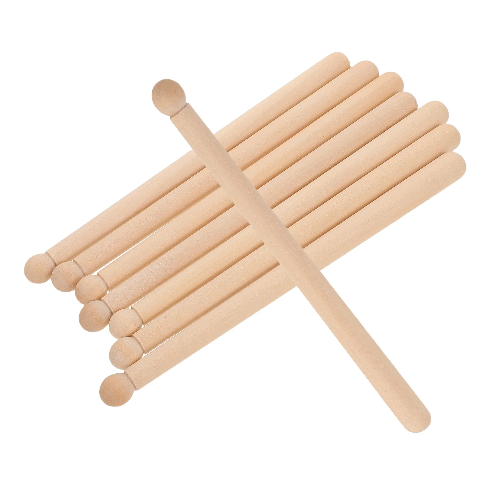 

8Pcs Handmade Wood Drumsticks for Kids Antislip Grip Practice Electronic Drums Marching Snare Drumsticks for Electronic Drums