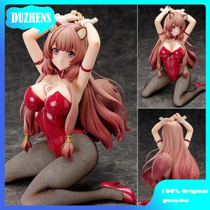 

100% оригинал: Tate no Yuusha no Nariagari Raphtalia Bunny 1/4 ПВХ Фигурка Аниме Фигурка Модель Игрушки Коллекция Кукла Подарок