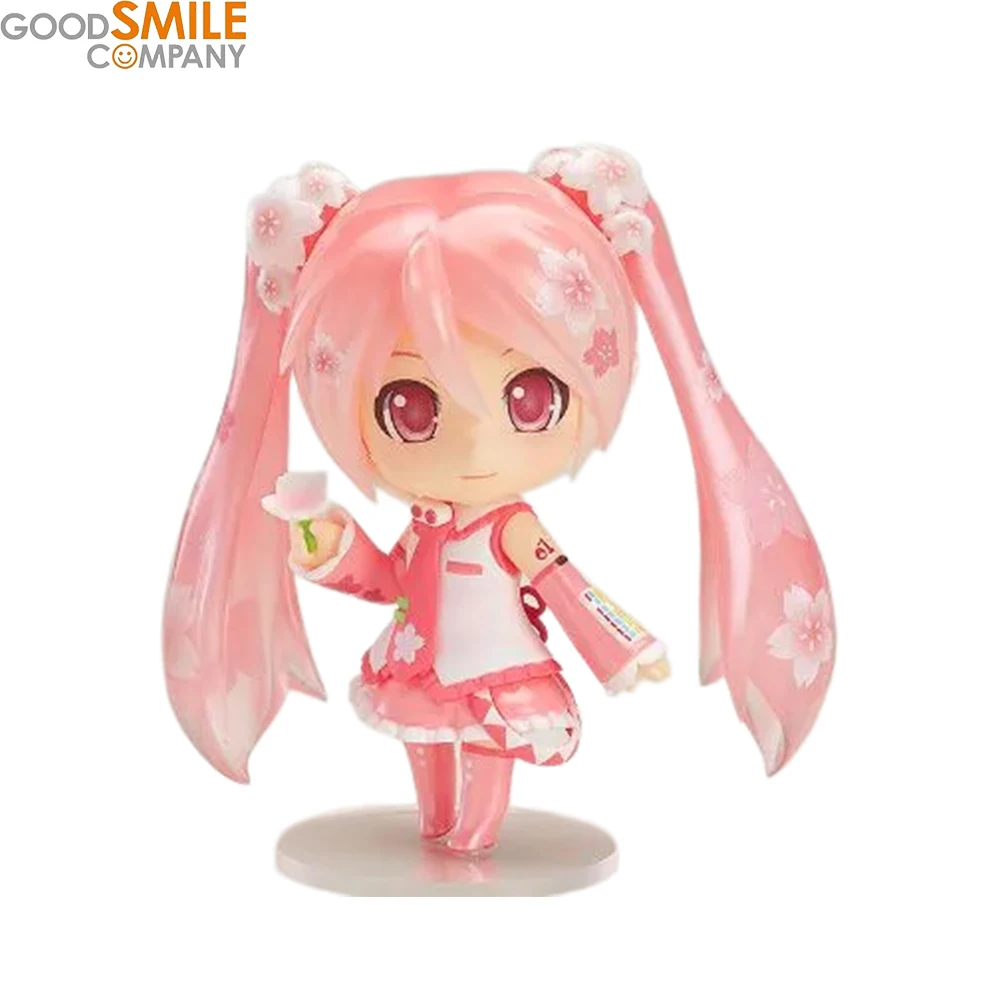 Good Smile Hatsune Miku Sakura Miku Cute Beautiful Lovely Charming Pretty Anime Figure Desktop Decor Collectible Display Toy