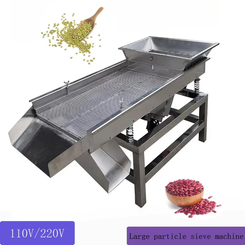 70*200cm Food sieve machine single sievevibrating electric screen packing machine Large granular material screening machine