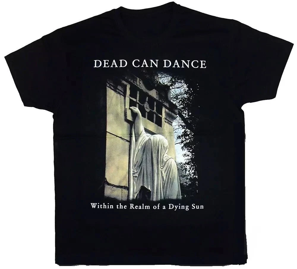 Dead Can Dance Album T-shirt Black Cotton Cotton couple's seasonal loose casual streetwear Harajuku shirt  men clothing