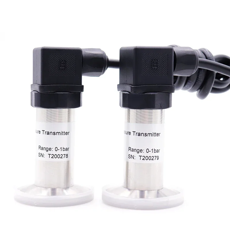 WNK 316L Flat Film Flush Diaphragm Type Pressure Transducer Sensor for Beer Milk