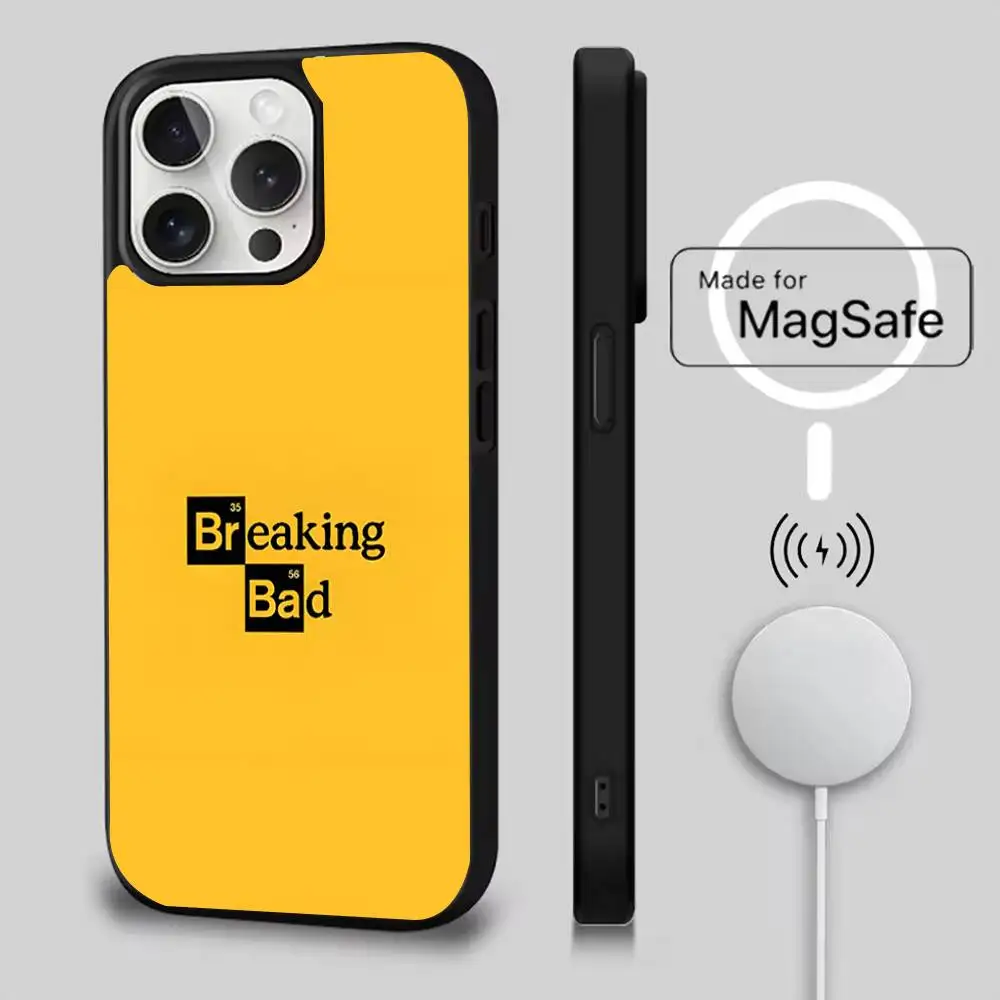 حافظة هاتف B-BreakingS Bad Jesse لهاتف iPhone 17,16,15,14,13,12,11,Pro,Max,Plus,Mini,Air,SE شحن لاسلكي مغناطيسي جديد من Magsafe