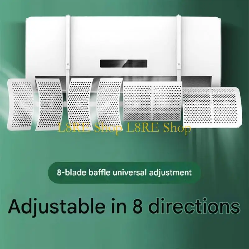 L8RE Adjustable Air Conditioning Deflection Anti Direct Blowing Split Wind Direction Register Change Wind Direction