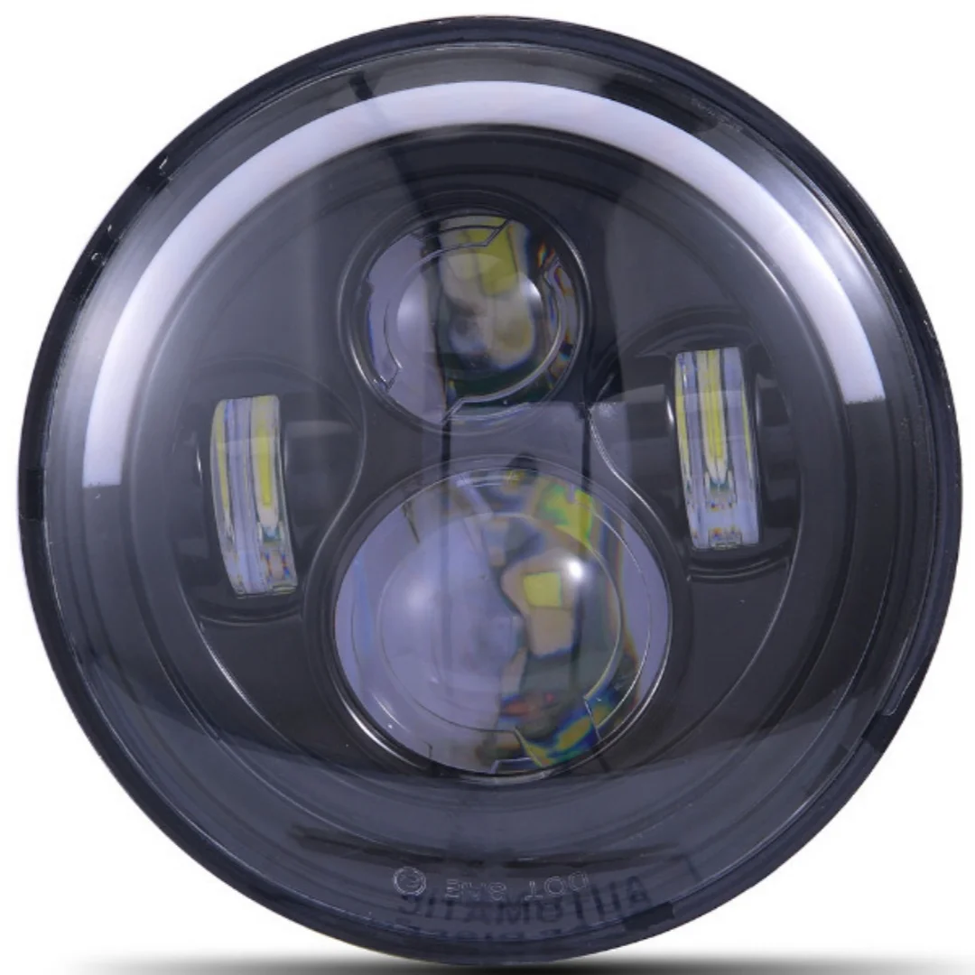 

7-дюймовая светодиодная фара, круглая светодиодная фара 7'' с ближним/дальним светом для городских внедорожников 4x4, Suzuki Samurai, Jeep Wrangler, внедорожников 4WD