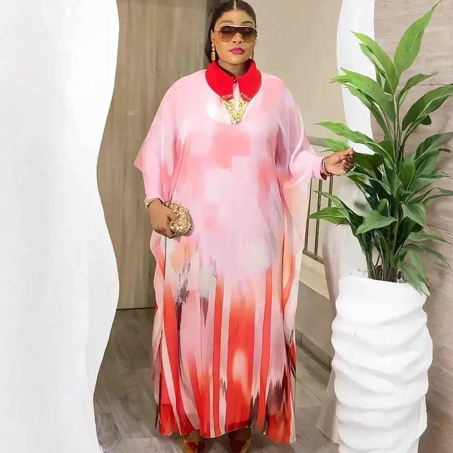 Abaje Damskie Dubaj Luksus 2025 Afrykańska Moda Muzułmańska Sukienka Kaftan Marokański Suknie Wieczorowe Boubou Szata Djellaba Femme