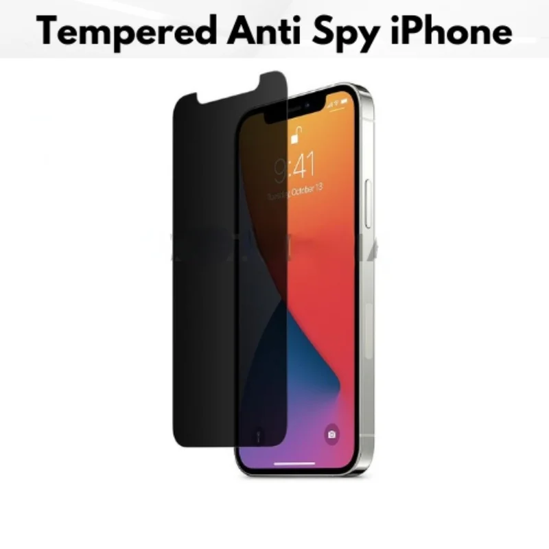 3PACKS Anti Spy Tempered Glass iPhone Antispy Anti Scratch Privacy Screen Guard for iPhone 7 8 X XR XS XS Max 11 12 13 14Pro Max