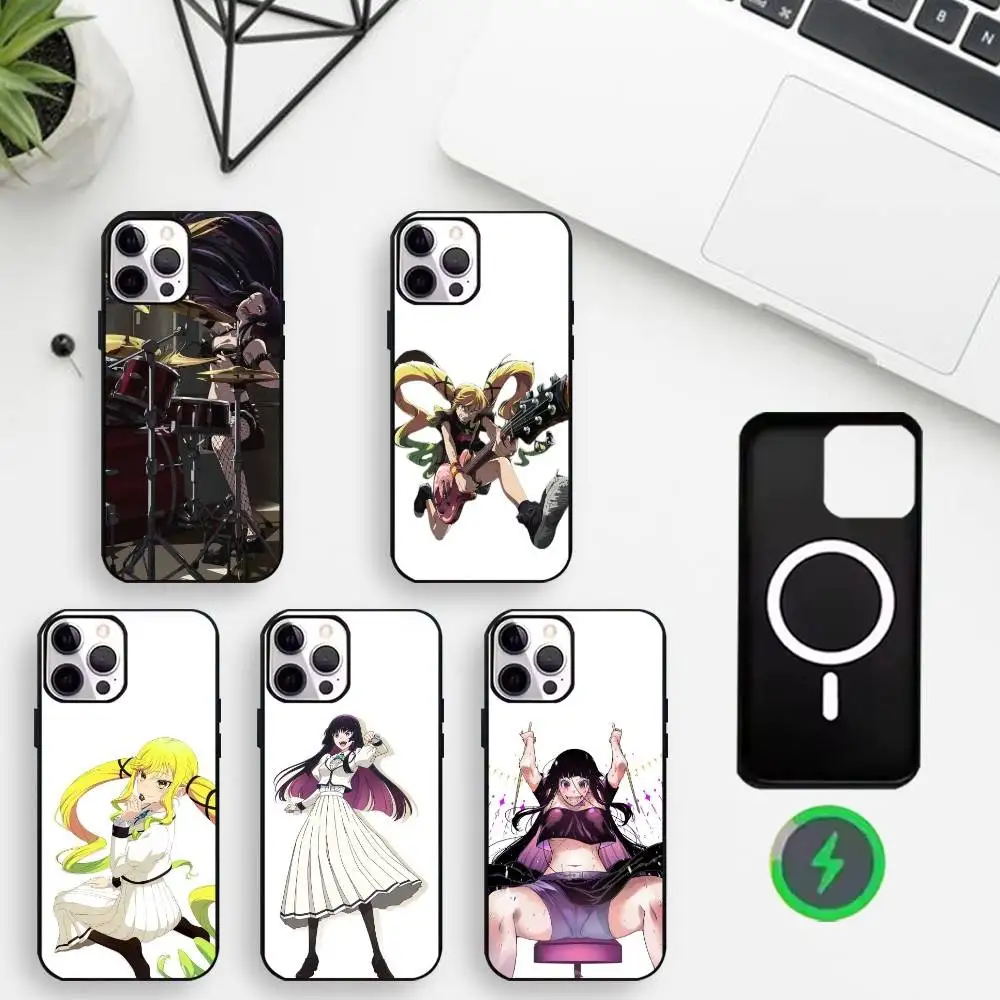 

rock is a lady's modesty Phone Case For iPhone17,16,15,14,13,12,Wireless charging protective case soft cover