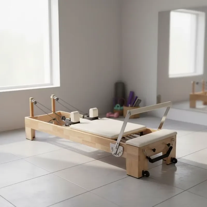 Oak Pilates Equipment; Commercial-grade; Customization Available