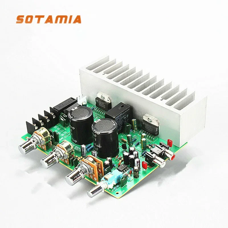 

SOTAMIA TDA7294 усилитель мощности аудио плата 100Wx2 стерео усилитель 2,0-канальный усилитель звука для динамика домашний кинотеатр DIY