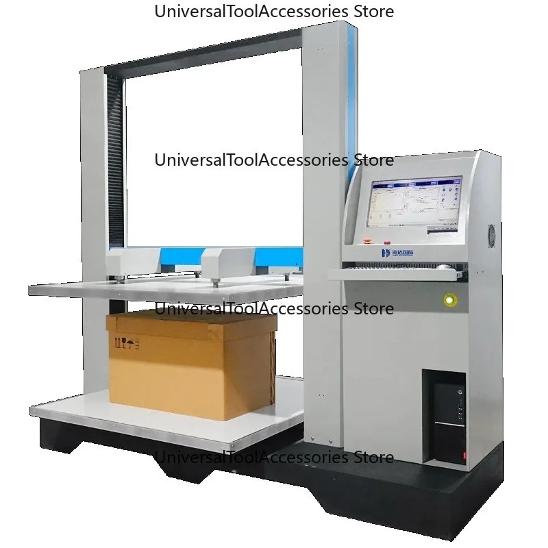 Carton Compression Strength Tester, Paper Box Compression Testing Machine for Packaging Performance Test