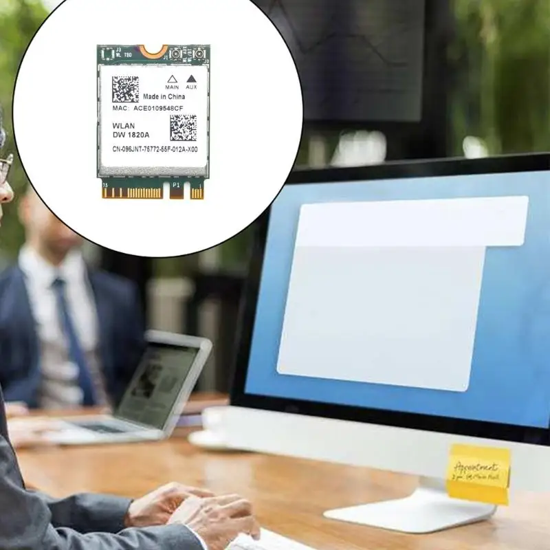 N84B NEW DW1820A 1200M 2.4+5G BCM94350ZAE NGFF-беспроводная сетевая карта BT4.1 WiFi Card