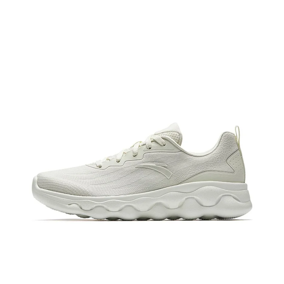 

Anta Mianbomb 2 Cushioning Slip Resistant Breathable Low top Sprint Casual Running Shoes Women's Coarse Heather Gray 922525530-3