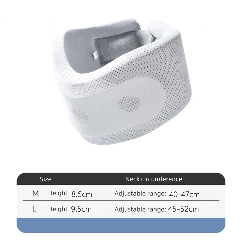 واقي للرقبة من الحرير الجليدي قابل للتنفس مع جهاز تصحيح عنق الرحم قابل للتعديل رقيق ومريح لجميع المواسم للاستخدام المنزلي والمكتب 249