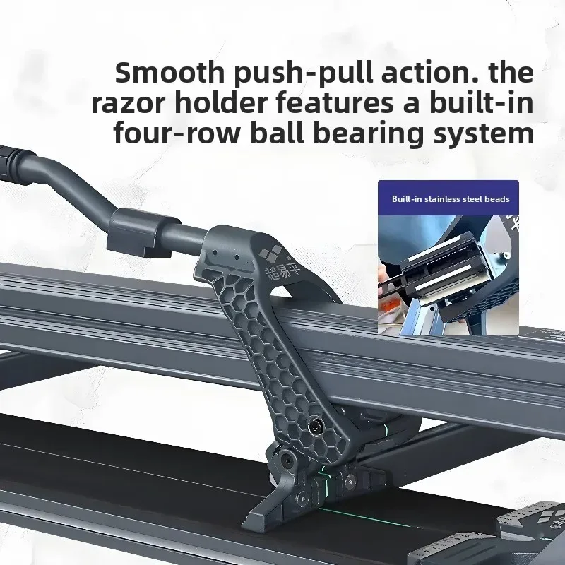 Professional Manual Tile Cutter Rock Slab Push-Pull Scoring Tool Floor Push Knife Bricklayer Renovation Large Format