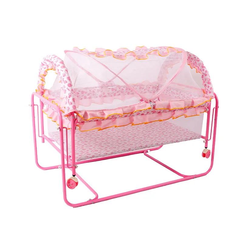 Baby crib newborn baby removable big bed multi-function cradle anti-mosquito baby bed