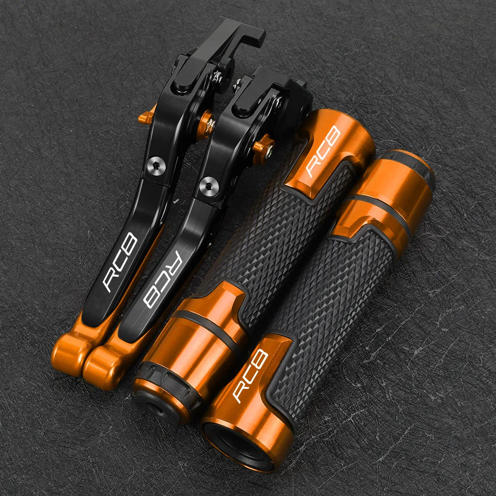 FOR KTM RC8 RC8R 2009 2010 2011 2012 2013 2014 2015 2016 Motorcycle Brake Clutch Levers & Handbrake Handlebar Handle Hand Grips view 4