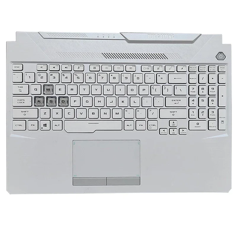 Imagem -04 - Original Portátil Palmrest Capa Superior com Teclado dos Eua para Fa506 Fx506 Fa506u Fx506u com ou sem Saída de ar 95 Novo