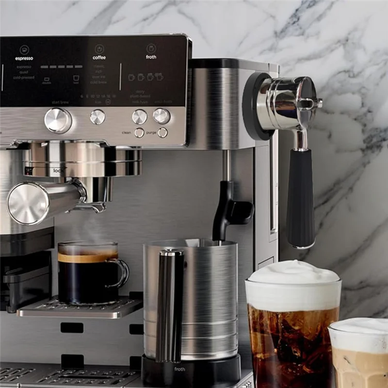

A52Q-Coffee Handle Storage Rack For NINJA ES601 ES655 ES701 Coffee Machine- Wall Mounted Storage Holder No-Punch Design