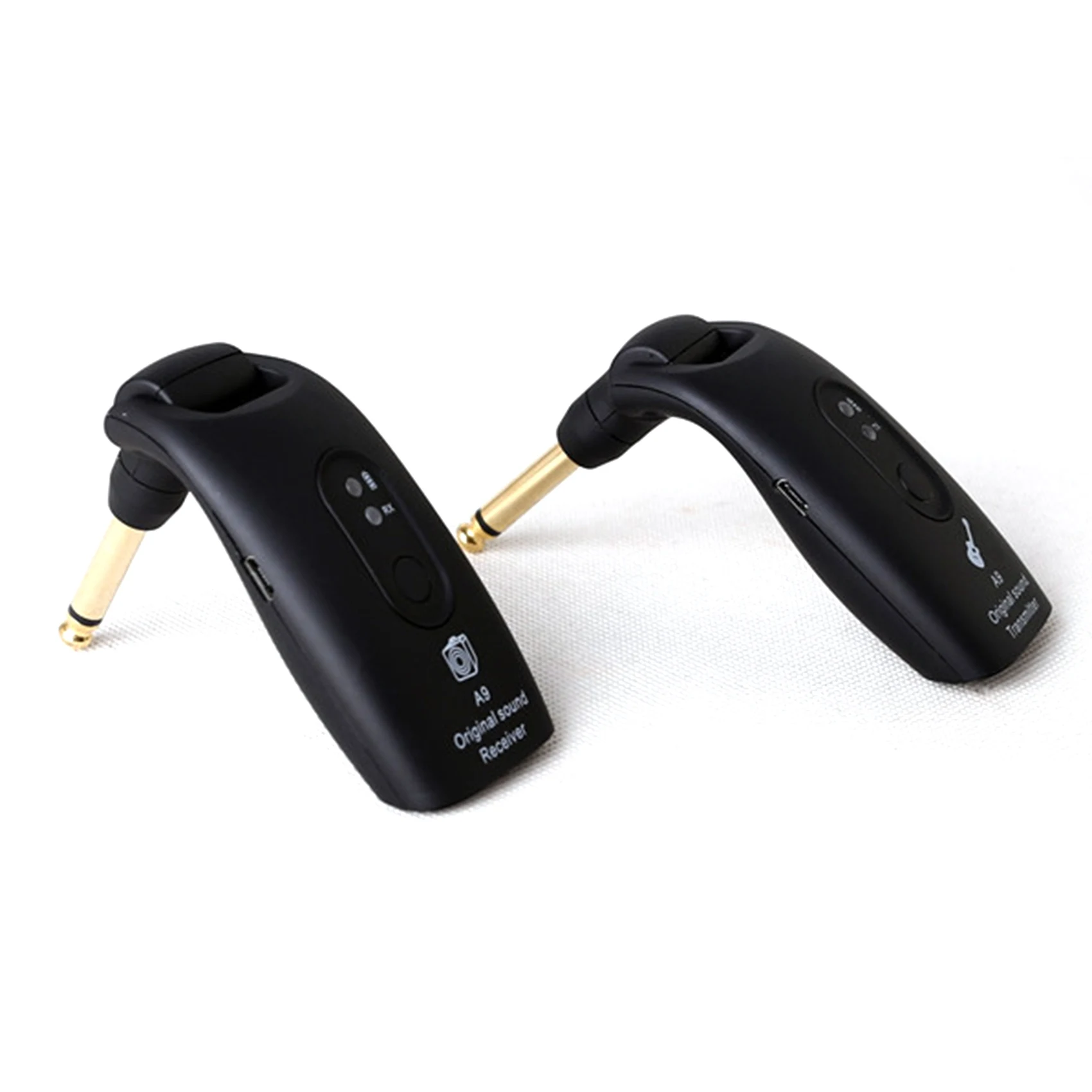 2.4ghz sistema de guitarra sem fio recarregável digital transmissor e receptor a9 para guitarra elétrica baixo violino xq