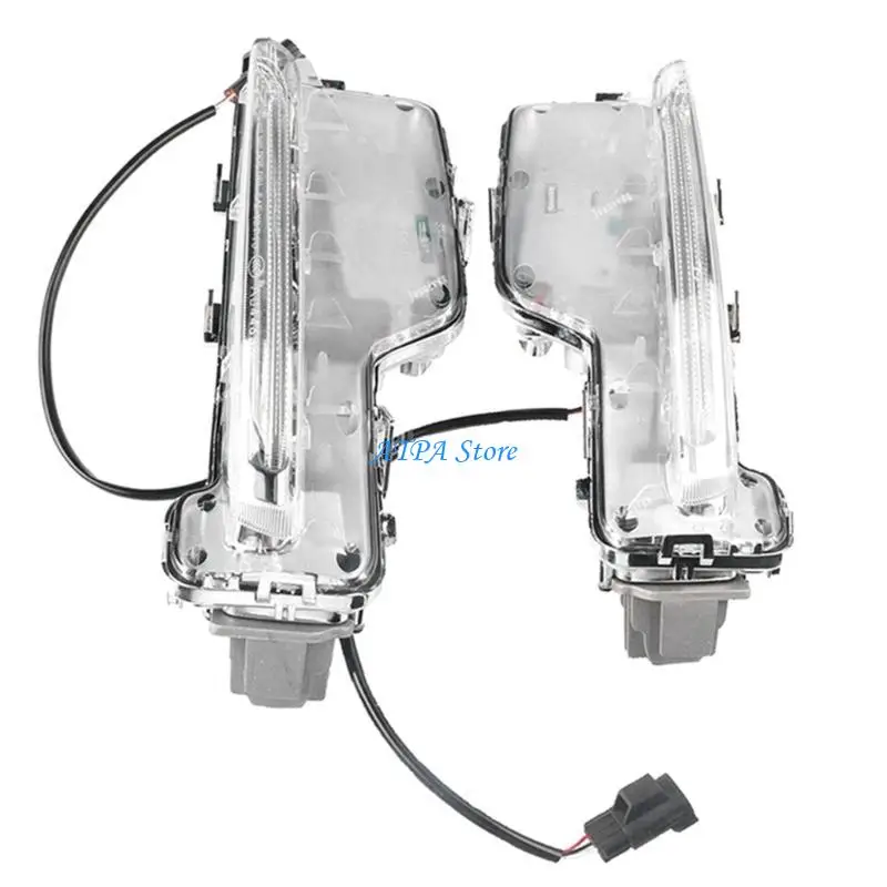 

U13C 2Pc Front Left and Right Daytime Running Light Replacement DRL Fog Lamp 31434567
