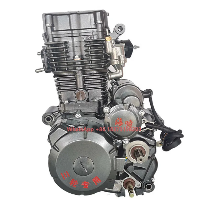 

200cc 250cc Engine 4 Stroke Tricycle Motorcycle Engine Assembly New Electric Kick Start with CDI Ignition Cold Water-Cooled