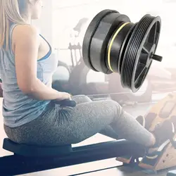 Durable Webbing Rebound Damper Resistance System Rowing Machine Belt Pulley Replacement Gym Rower Spring Box Gravity Wheel Home