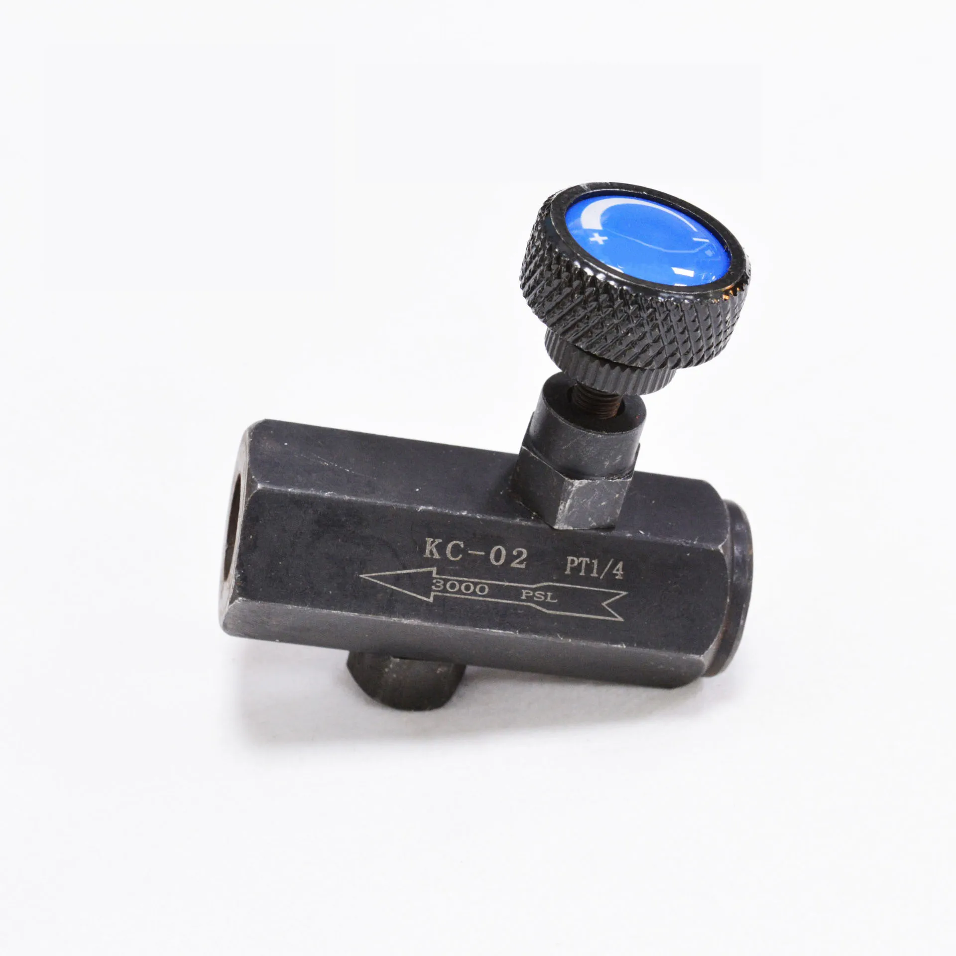 KC-02/034Hydraulic one-way throttle valve speed co0ntrol flow control valve  Straight Check Oil Pressure Flow Throttling Control