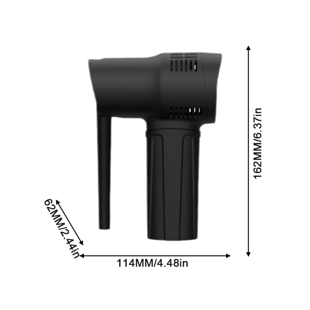 60W Wireless Air Duster Dust Blowing Gun USB Compressed Air Blower Cleaning For Computer Laptop Keyboard Camera Cleaning Cleaner