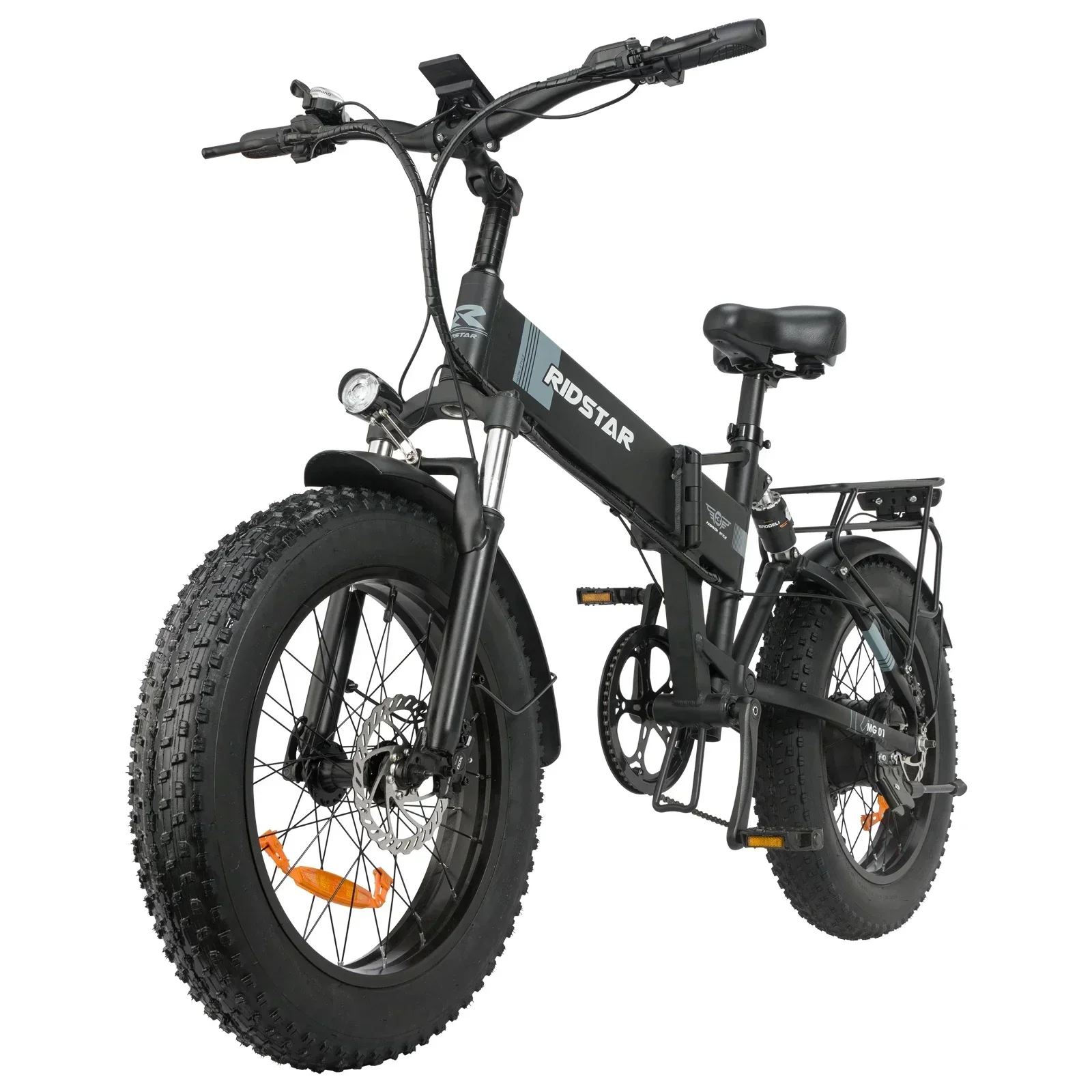 AliExpress H20Pro Electric Bike 2000W Dual Motor 48V23AH Lithium Battery City Folding Electric Bicycle 20*4.0