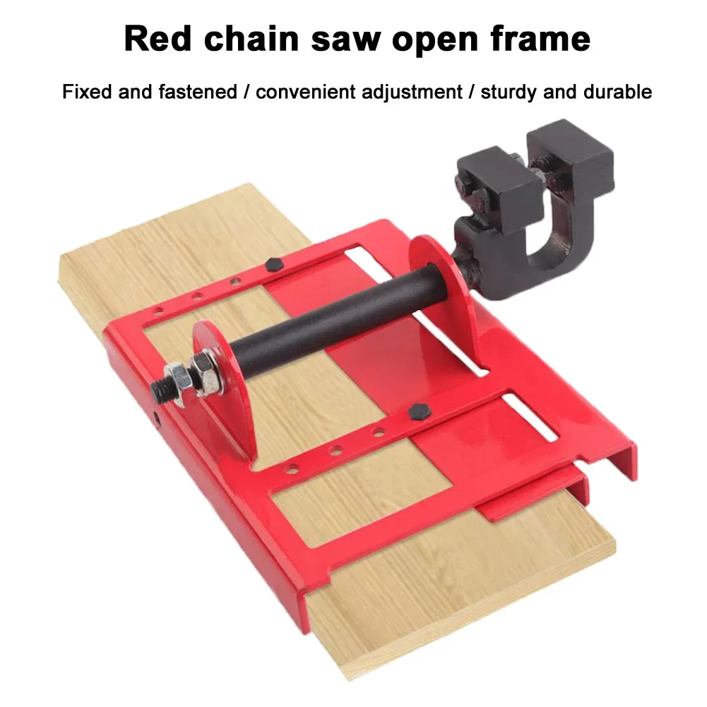 Chainsaw Mill Vertical Lumber Cutting Guide Stainless Steel Portable Sawmill Tool Mini Lightweight for Builders and Woodworkers