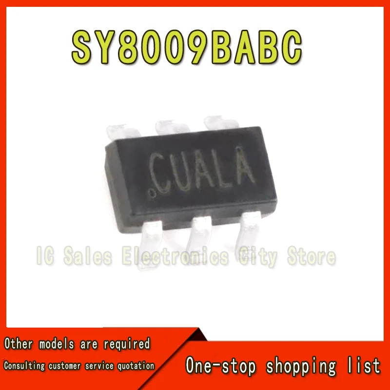 (20 piece) 100% Nieuwe SY8009BABC SY8009B SY8009 (CU3FA CU2UD CU...) sot23-6 Chipset