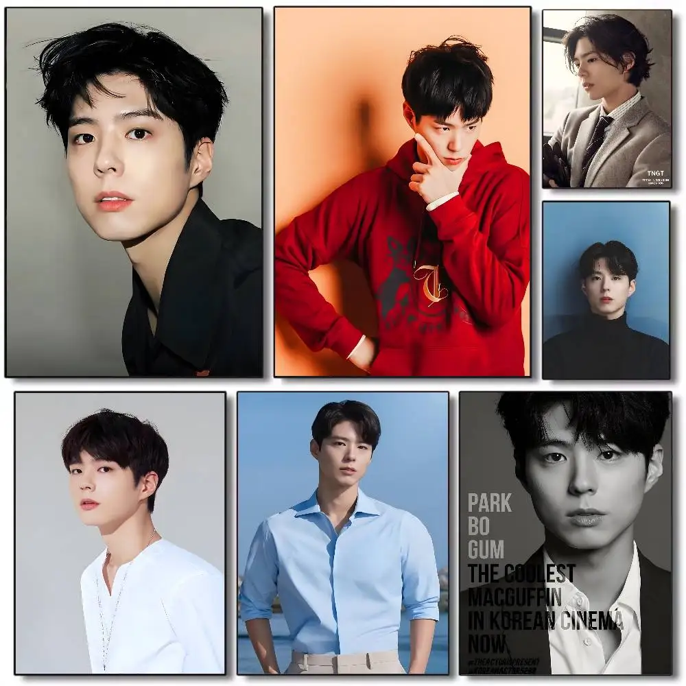 Park Bo-gum Poster HD kunst klebrige wand wasserdicht hause wohnzimmer schlafzimmer bar ästhetische dekoration