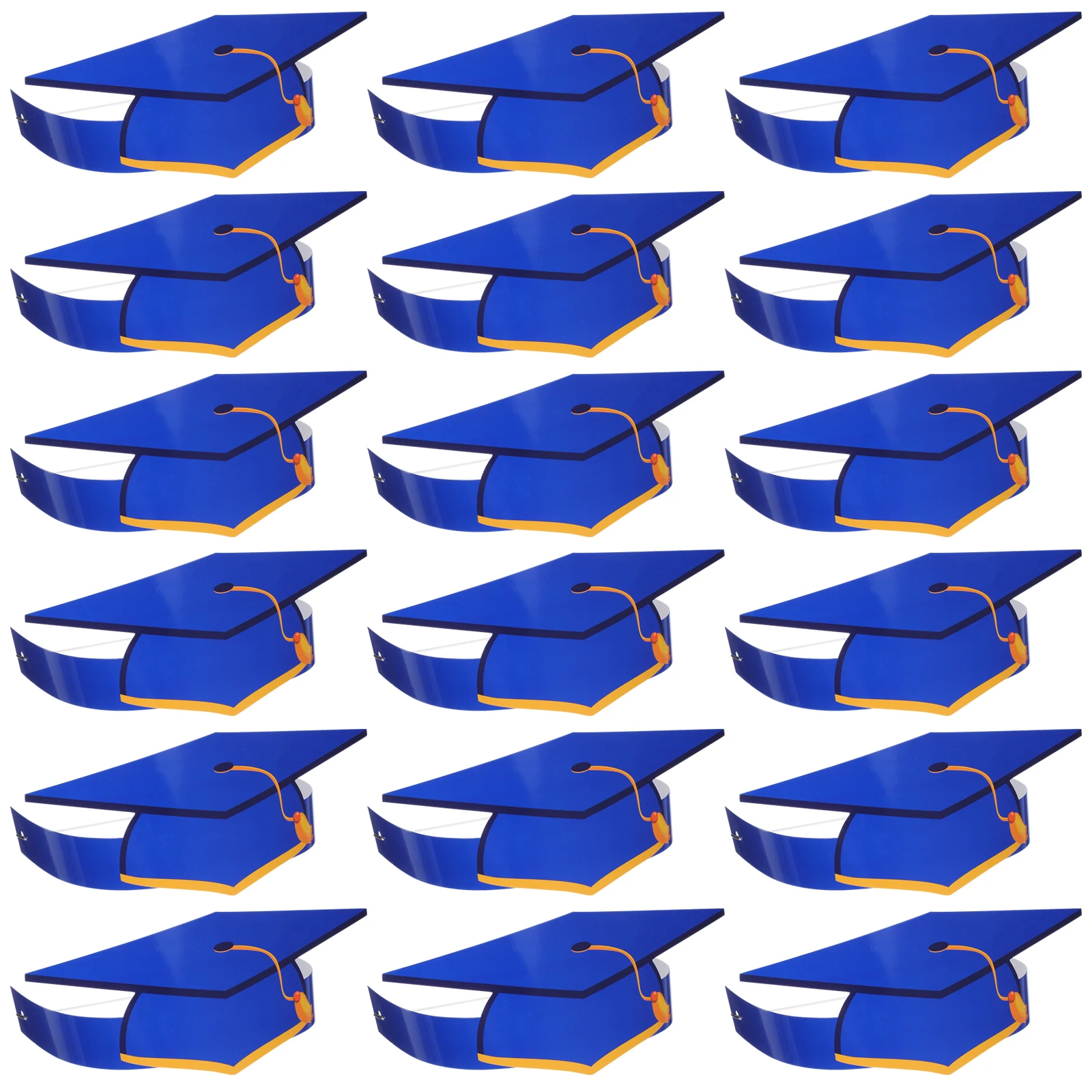

36pcs Doctor Graduation Cap Graduate Craft Party Favor Decor Graduate Adorn Supply Graduation Cap Bulk Caps