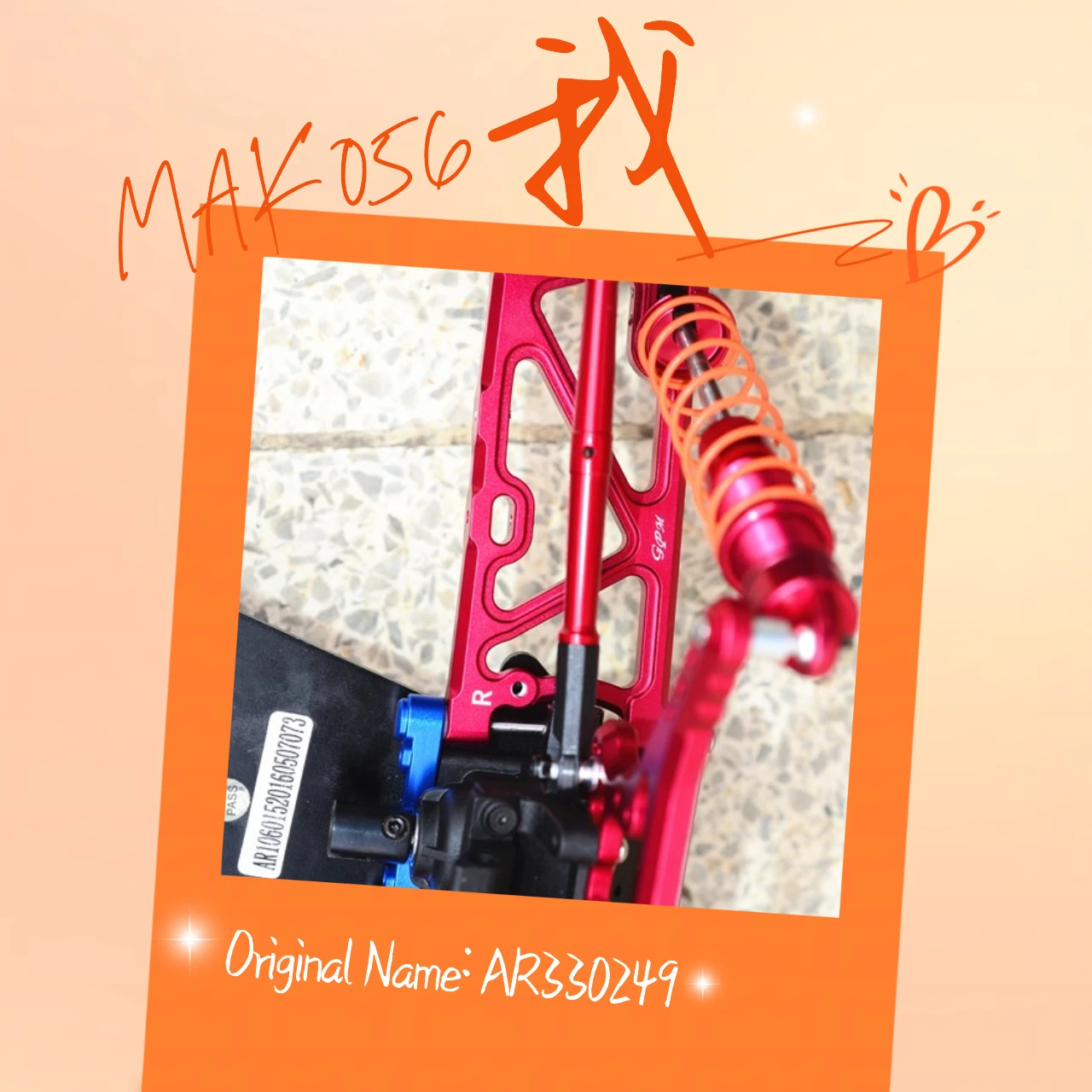 

Aluminum Rear Lower Arms For ARRMA 1/8 Kraton Outcast Notorious Big Rock 6S