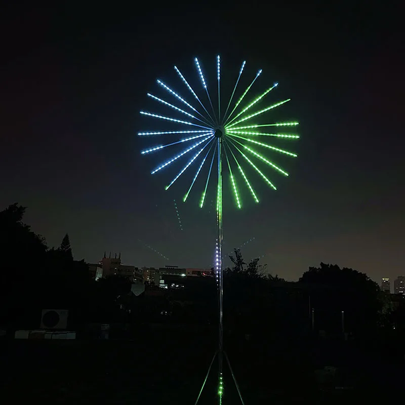 2026 New Electronic Firework Lights, Programmable Festival Color Lamp, Outdoor Courtyard Lawn Patio Ambient Decor Lights
