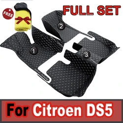 Car Floor Mats For Citroen DS5 2018 2017 2016 2015 2014 2013 Carpets Custom Styling Auto Interior Accessories Foot Pads Covers