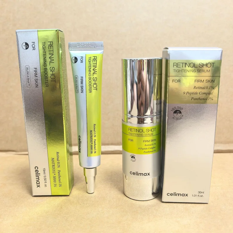 セリマックスコリア-ヴィタaレチナールスキンケア-レチノールショットタイトニングブースターアイクリーム15ml-セラム30ml、肌の引き締めとブライトニング