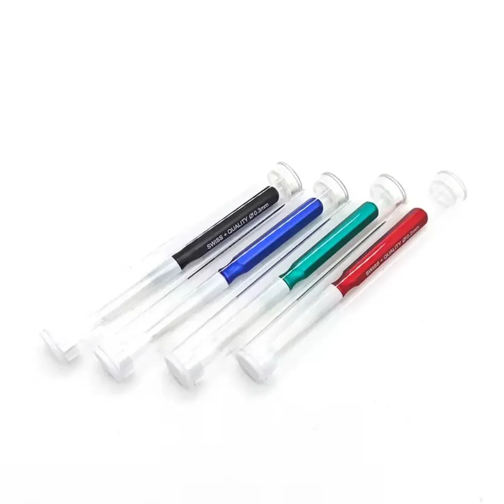 Aluminum Handle Watch Lubricant Oiler Pin Type High Quality Watch Movement Oil Pen Durable 0.2/0.3/0.5/0.6mm Metal Oil Pin Pen