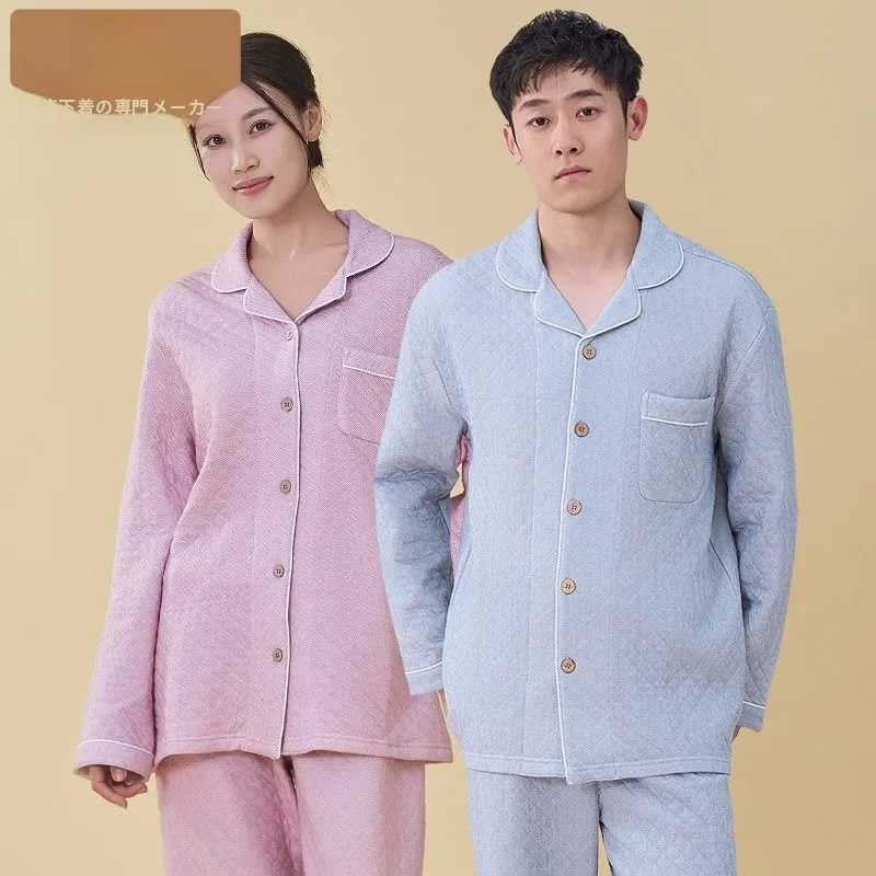 conjunto-de-ropa-de-algodon-puro-thiened-para-hombres-y-mujeres-ropa-de-enfermera-ajuste-holgado-frente-abierto-ropa-para-el-hogar-ropa-de-invierno-calida-de-manga-larga