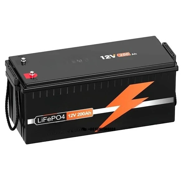 European Union US Stock Lifepo4 Battery 12v 200Ah Battery Home Solar Storage System Rv Marine Solar Lithium Ion Battery