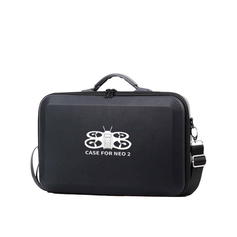 حقيبة حمل محمولة من جلد البولي يوريثان مقاومة للماء لـ DJI NEO2 مع حزام قابل للتعديل مصممة للسفر والاستخدام الخارجي #5