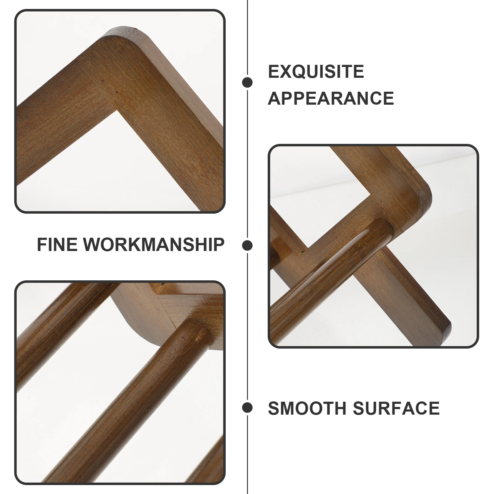 

Desk Bookcase Bamboo Storage Rack Organizer Bookshelf for Office Home Classroom Magazine File Holder Desktop Bookshelf