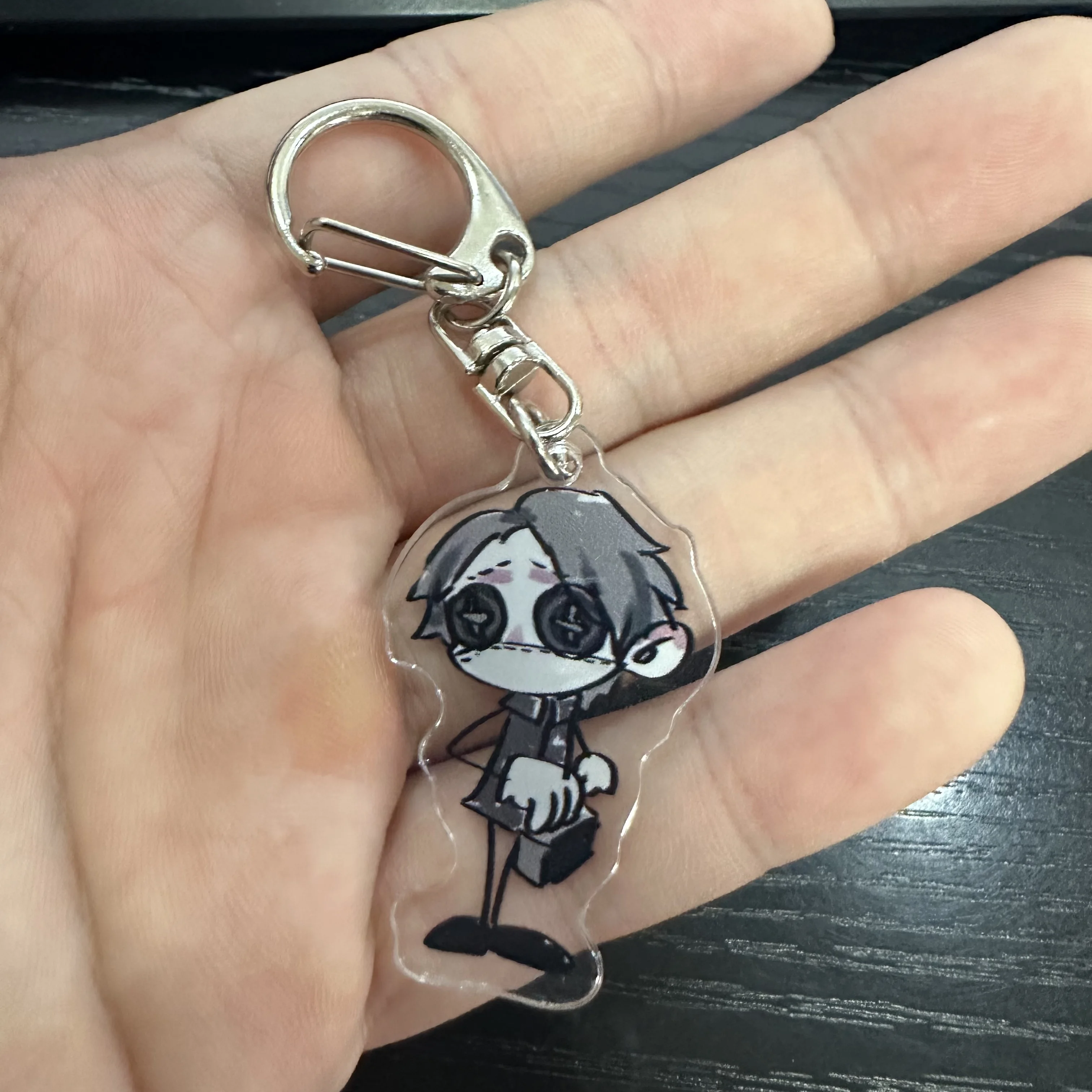 Game Identity Ⅴ Figures Emil Ada Mesmer Aesop Carl Cosplay Acyrlic Key Chains Cuet Cartoon Bag Accessories Fans Birthday Gifts