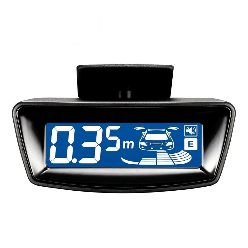 Picture 7: Stationary car front car reversing radar 4 probe 6 no display screen 8 real voice beep rear collision avoidance system