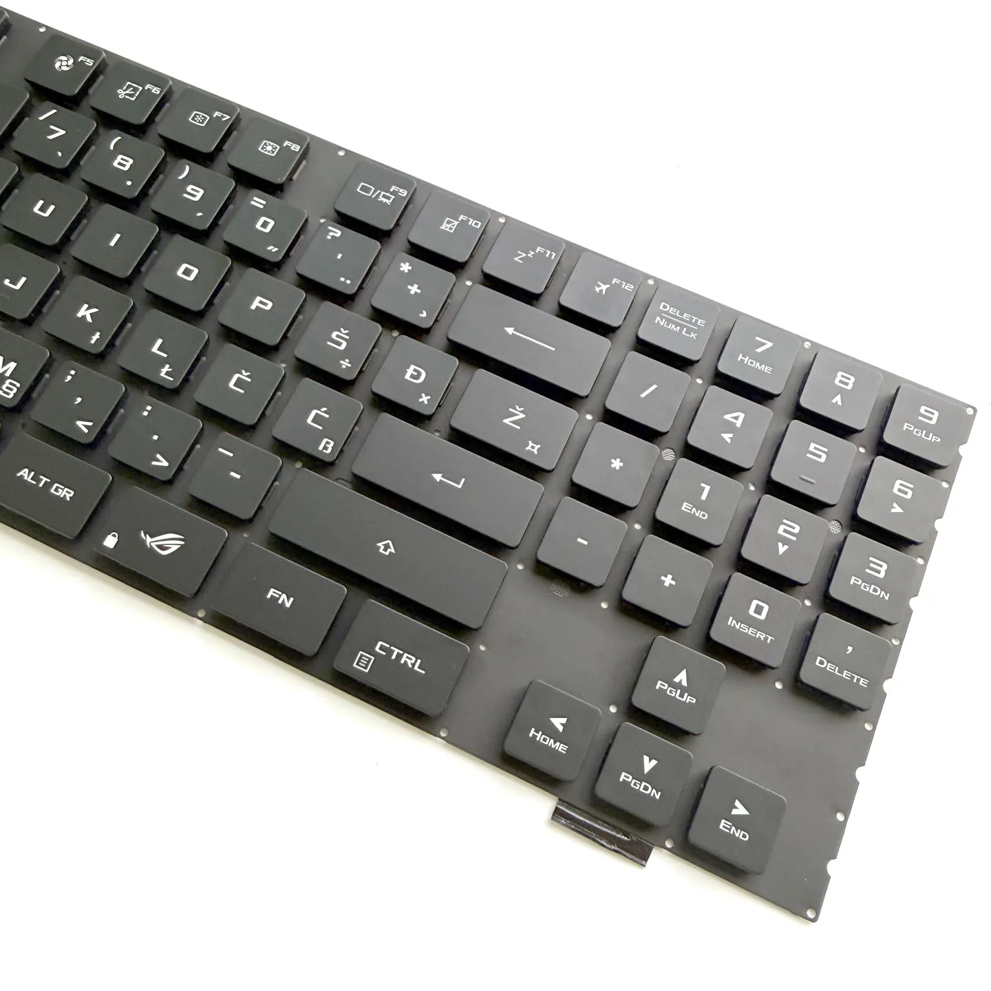 Immagine 7: Adatto per Ice Blade 5 Rog Zephyrus S17 Gx703 Gx703Vi, Scocca Tastiera, Parti per Laptop, Poggiapolsi, Telaio per Computer