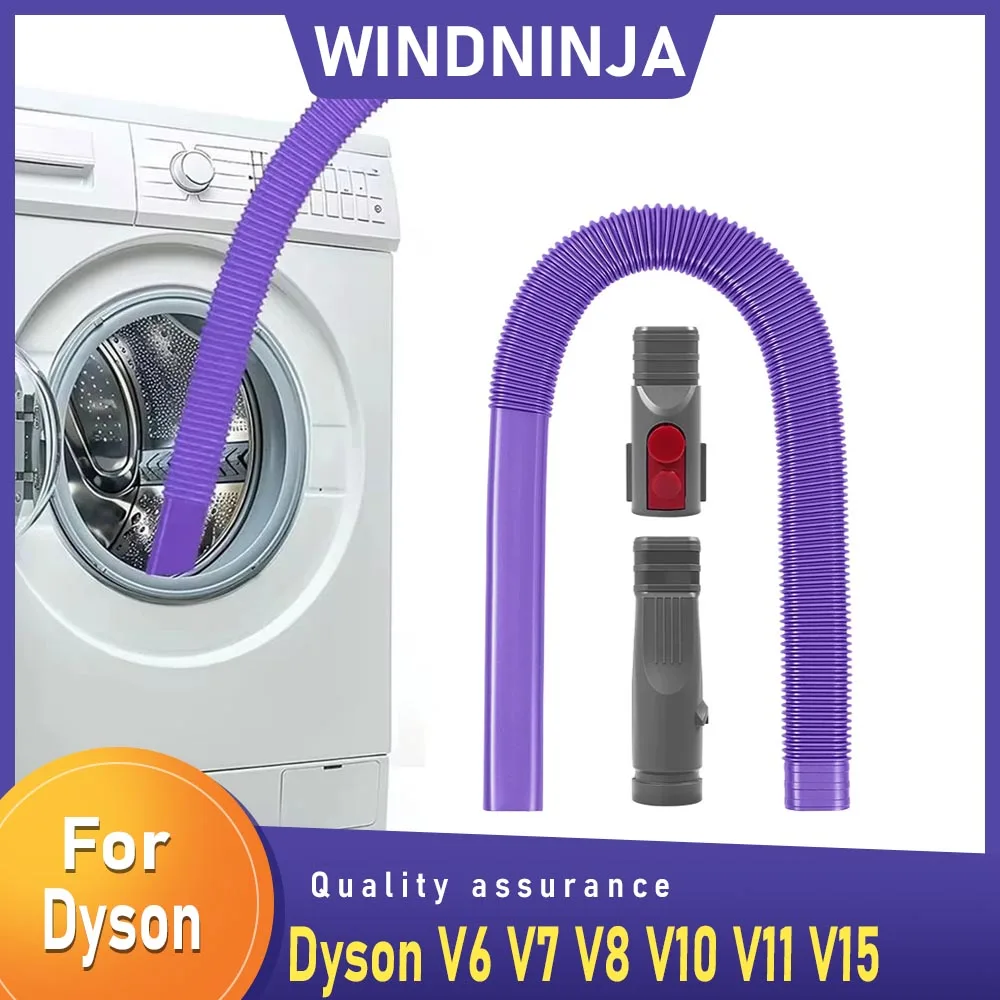 Dryer Vent Cleaner Hose Parts For Dyson V6 V7 V8 V10 V11 V15 Vacuum Cleaner Lint Remover Vacuum Hose For Efficient Cleaning